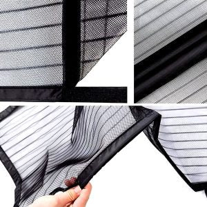 1+1 GRATIS Plasa de tantari/ muste magnetica pentru usi, 210 x 90 cm