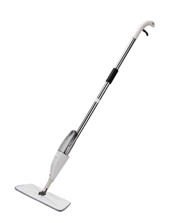 Mop microfibra cu spray de apa, maner din plastic 1m