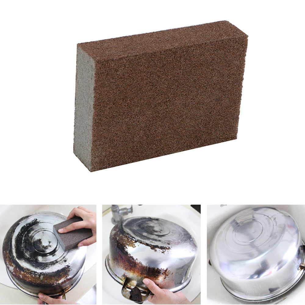 Set de 10 bureti MAGICI de vase pentru curatarea fara detergent a grasimii arse, depuse pe oale si cratite