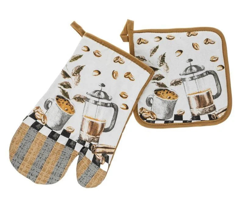 Set 3 Tăvi Yena din Sticlă Termorezistentă + Mănușă Cuptor CADOU