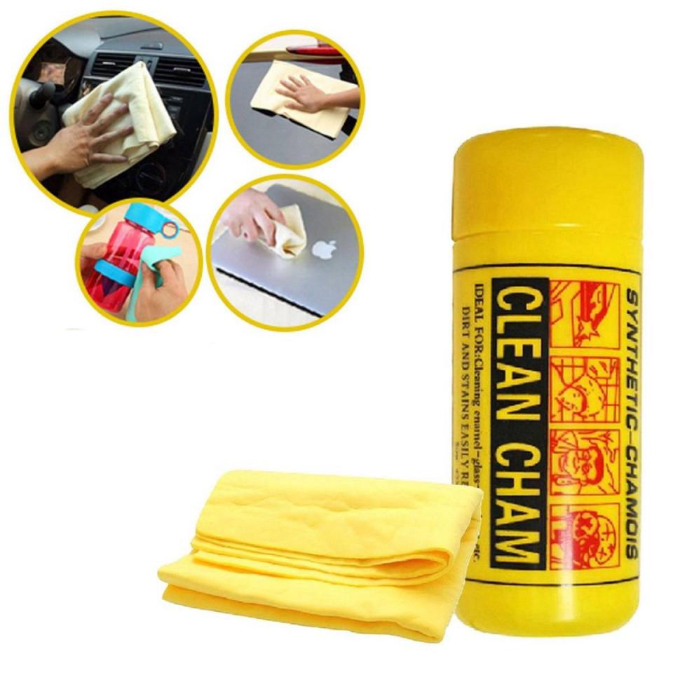 Set 5 Lavete din Piele de Caprioara, Super Absorbante