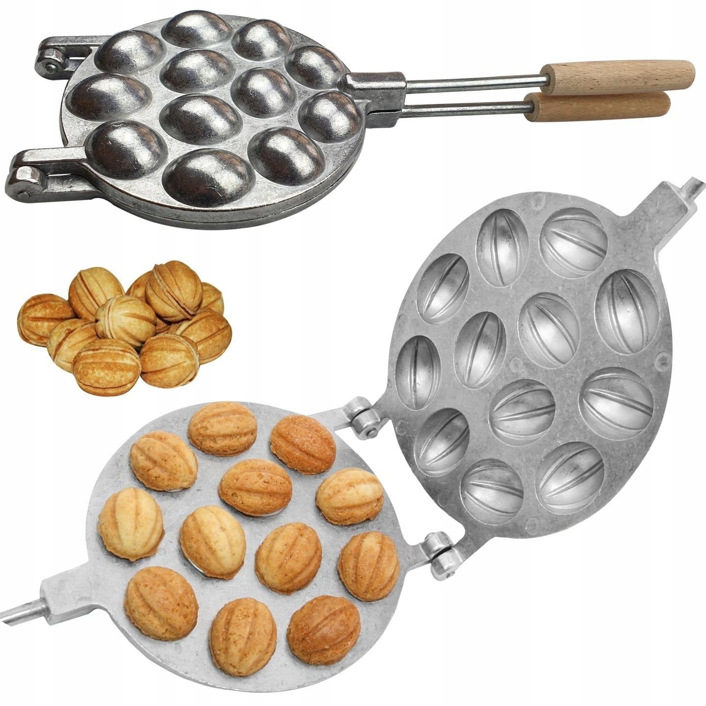 Formă de copt nuci + Mănușă CADOU 🎁