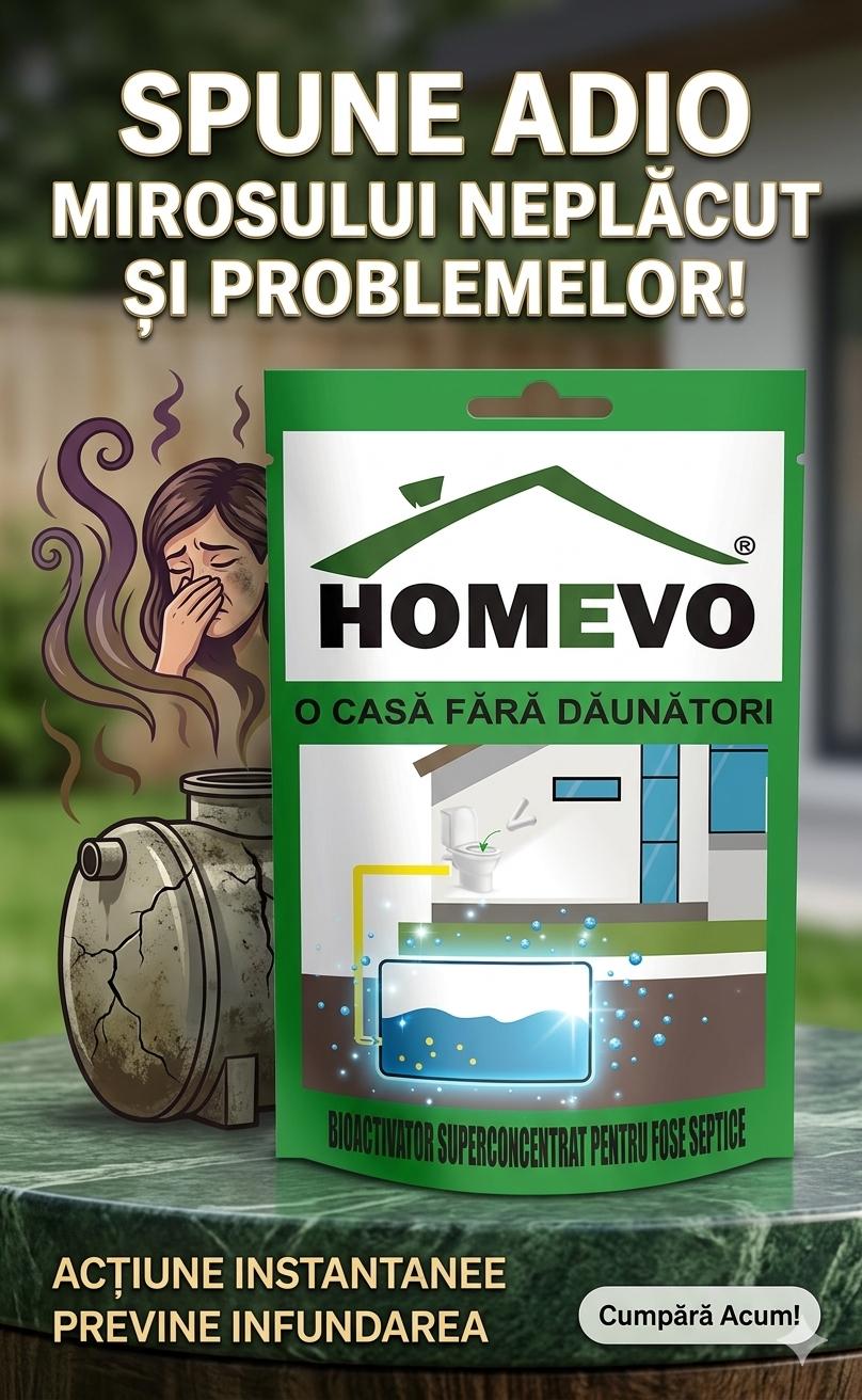 HOMEVO BIOACTIVATOR SUPERCONCENTRAT PENTRU FOSE SEPTICE