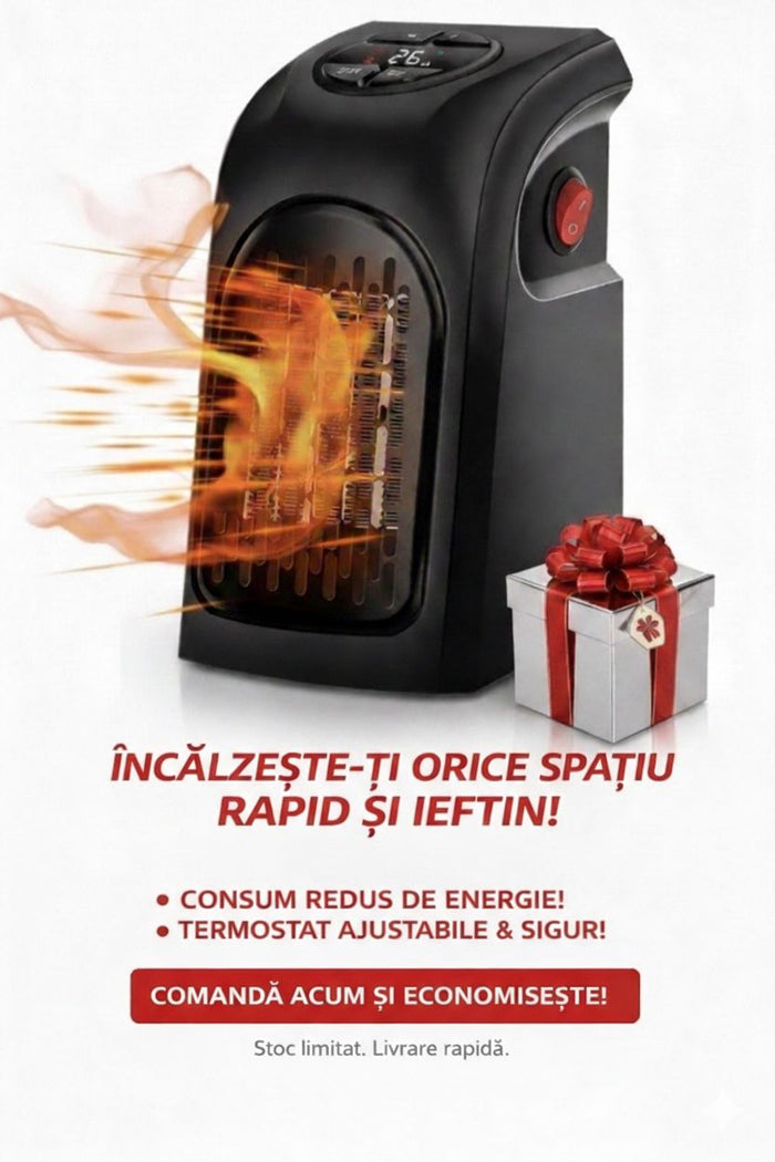 Aparat de Incalzit o Camera cu COST REDUS + CADOU SURPRIZA