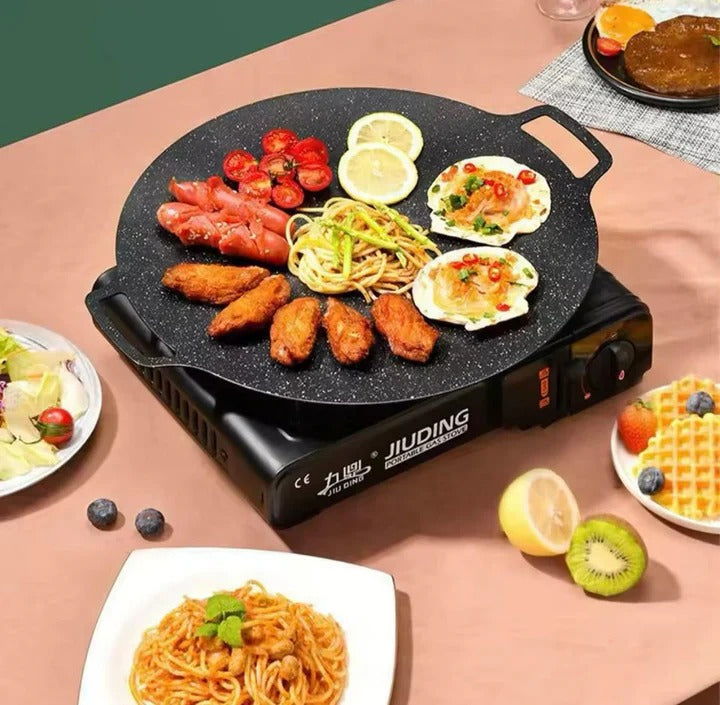 Ofertă 1+1 Gratuit – Plită Japoneză Antiaderentă, Durabilă și Ușor de Curățat