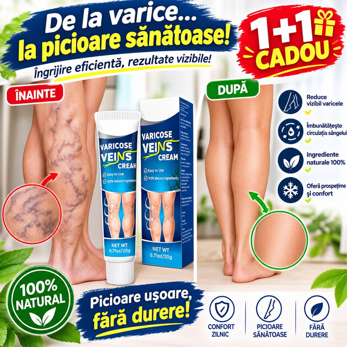 1+1 CADOU, Cremă pentru Varice