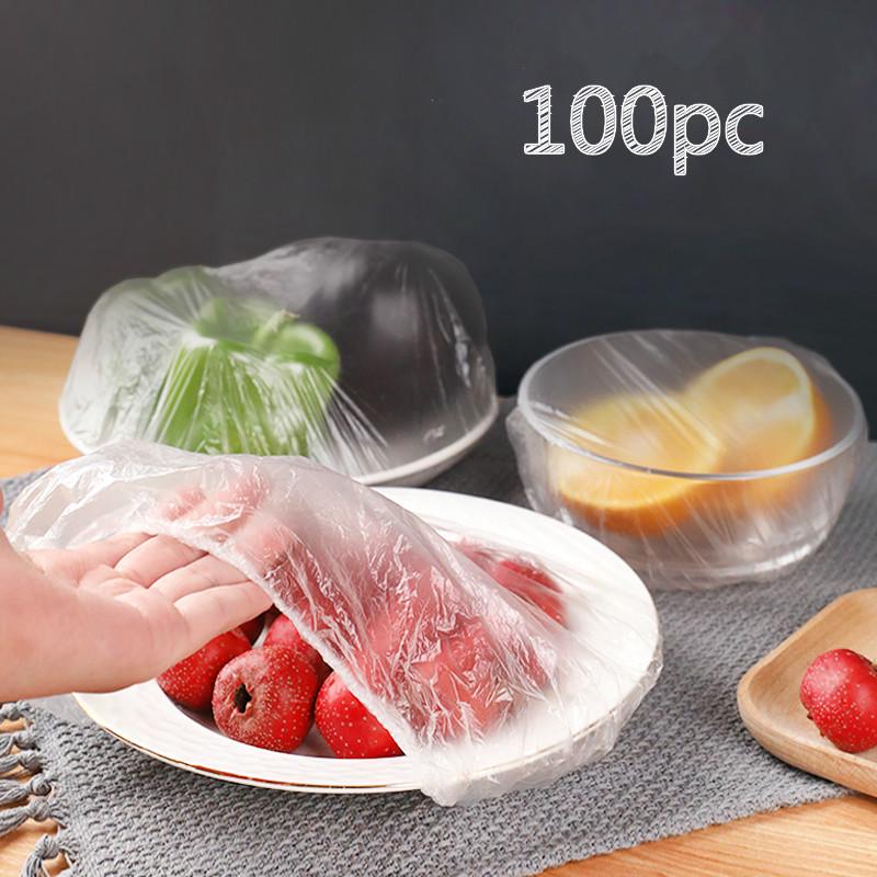 CAPAC DIN SILICON ANTI-SPUMARE +100 Huse cu Elastic Pentru Protectie Boluri/Tavi/Recipiente Tip Capac Castroane🎁