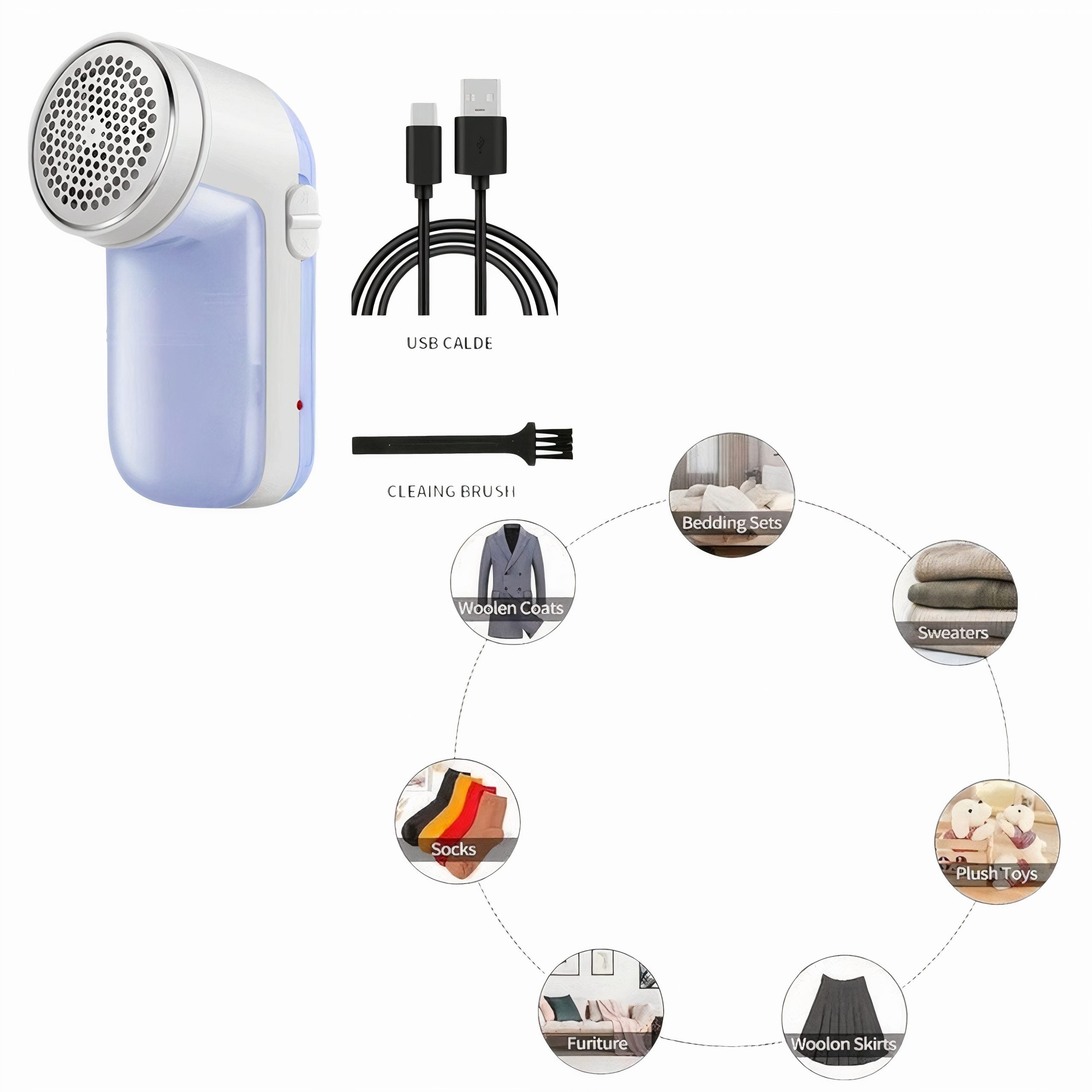 Aparat Indepartare Scame 13x5cm Incarcare USB, Portabil